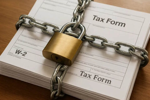 Locked tax forms