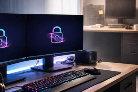 Locked computer system