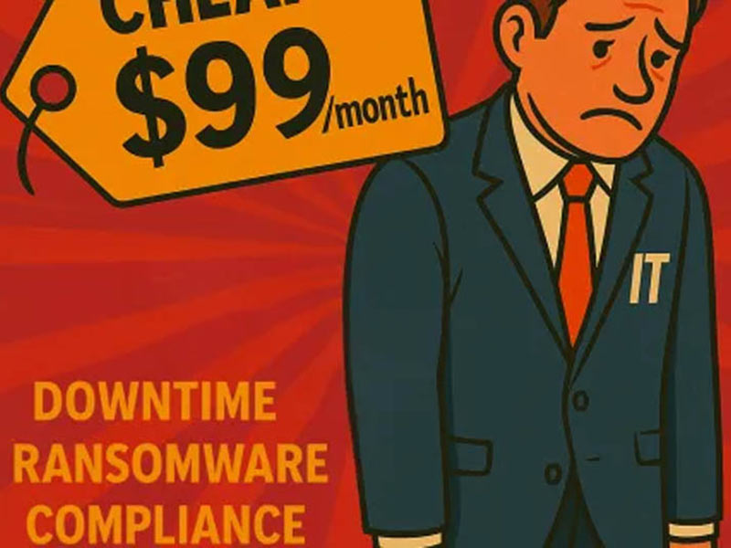 Downtime compliance message