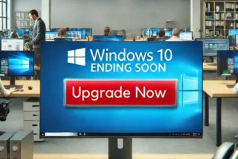 Windows upgrade message
