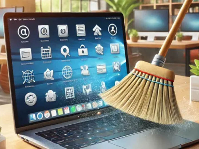 Laptop cleaning